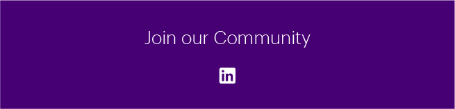 Join our community on LinkedIn