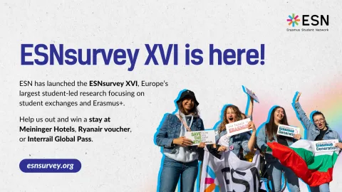 A Banner referring to the ESNsurvey