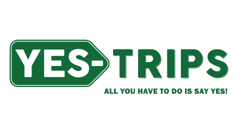 Yes-Trips Green Logo, mentioning that "All you have to do is say yes!"